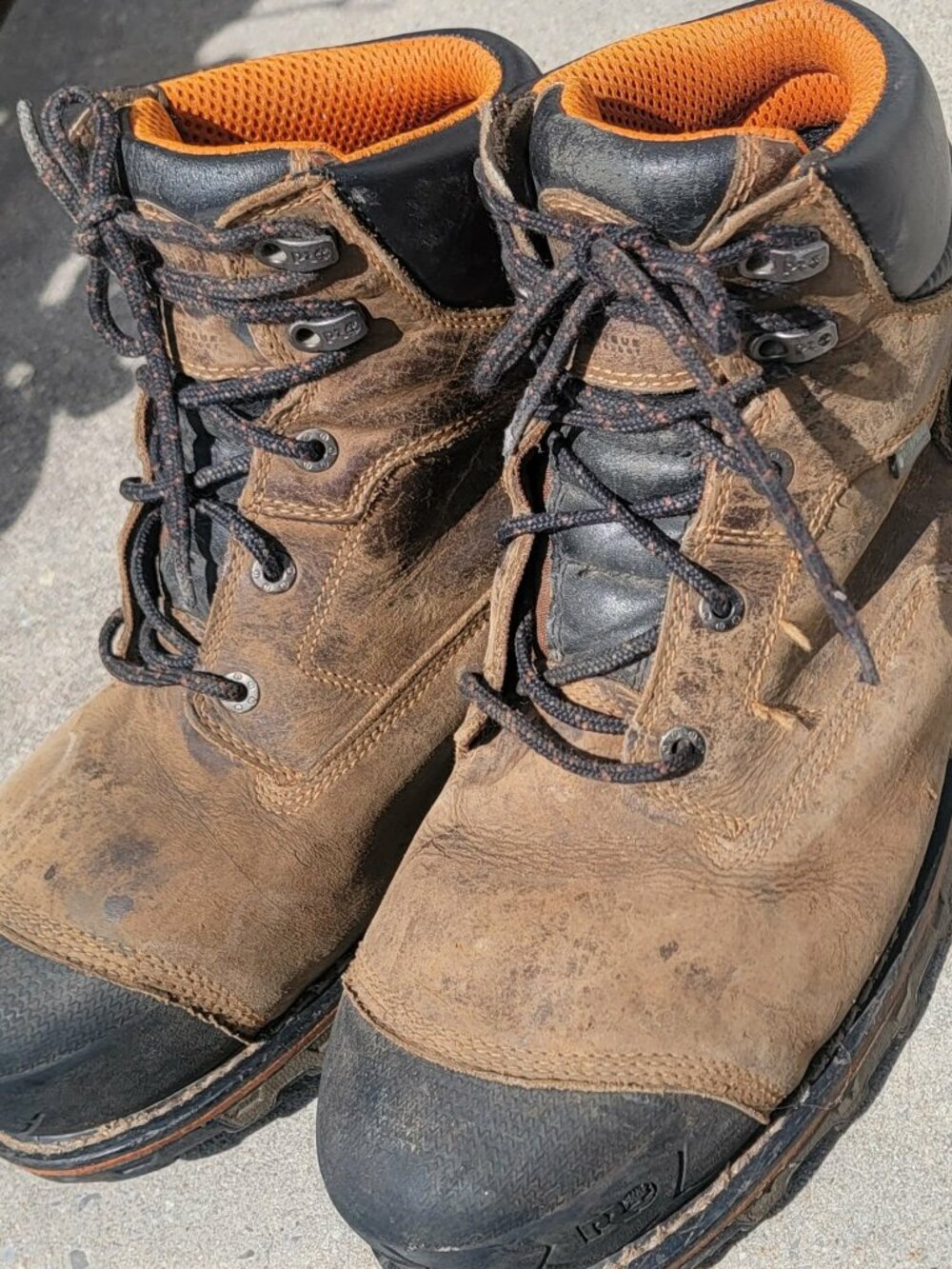 Timberland PRO Men's Sz 12, Composite Toe Waterproof Work Boots, 6 in.